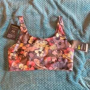 Nike Floral Print Sports Bra